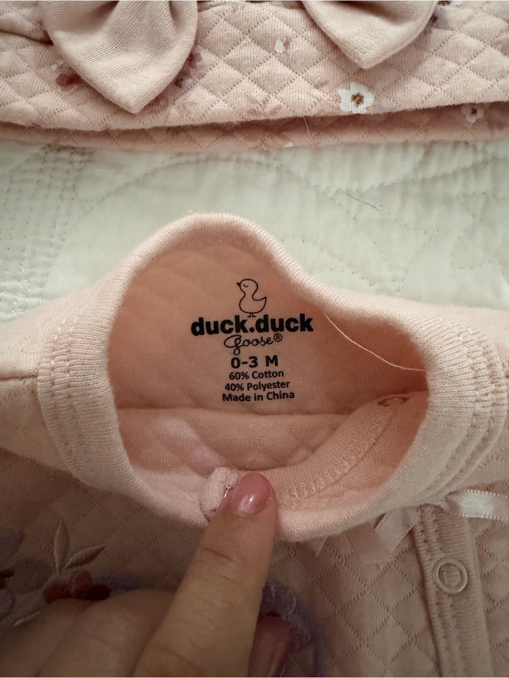 Blush Pink Baby Sweater - 0-3M